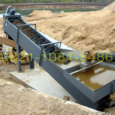 Jual Sand Washing Plant 50-70 Ton Per Hour - (Screw Type)