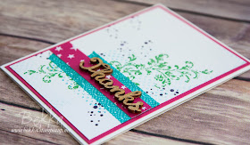 Thank You Card Made With the Timeless Textures Stamp Set From Stampin' Up! UK
