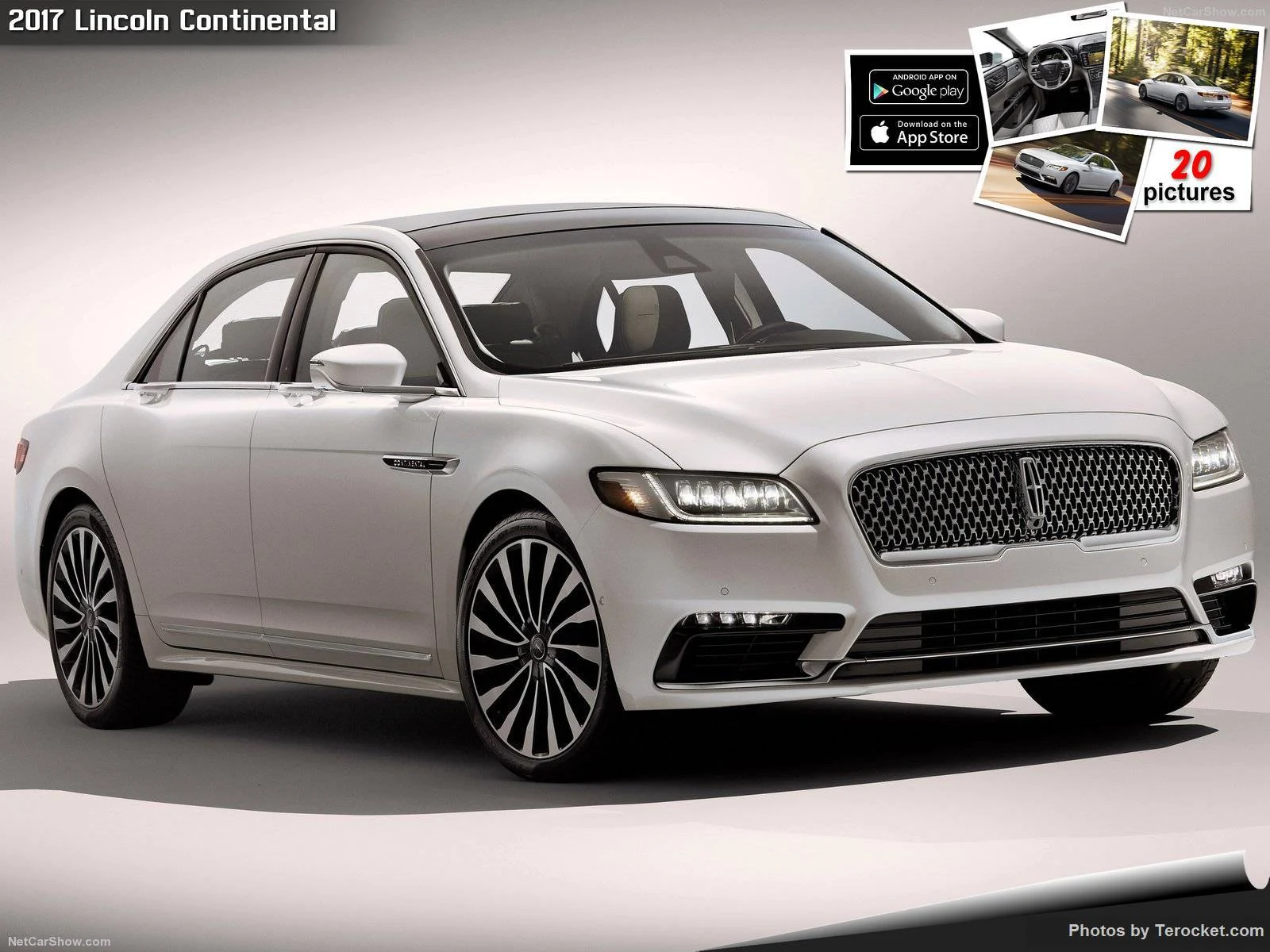 Hình ảnh xe ô tô Lincoln Continental 2017 & nội ngoại thất