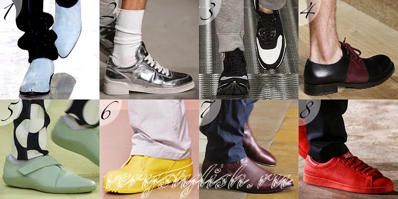 Spring 2015 Men's Boots And Shoes Fashion Trends