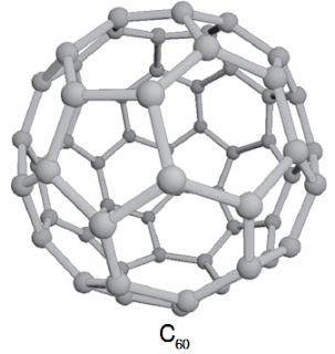 Resultado de imagem para estrutura do C60