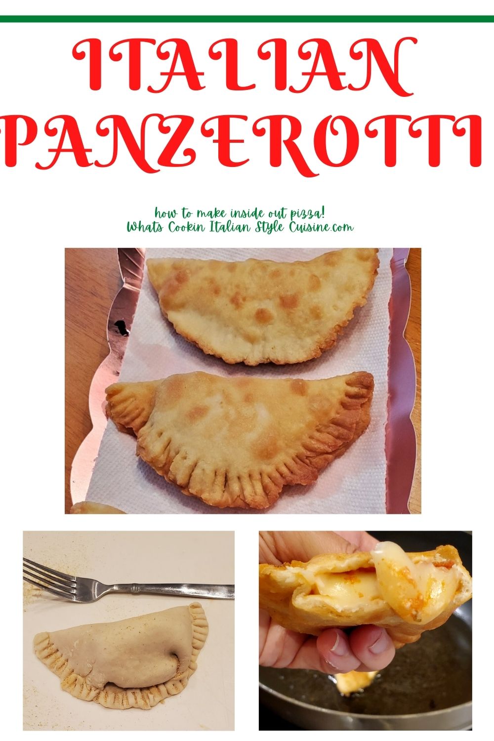 pin for later how to make panzerotti