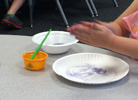 Sand and glue pictures (Brick by Brick)