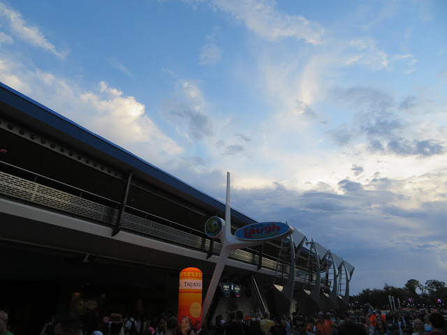 Tomorrowland During Mickey's Not So Scary Halloween Party Magic Kingdom