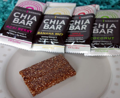 Health Warrior brand gluten-free chia bars
