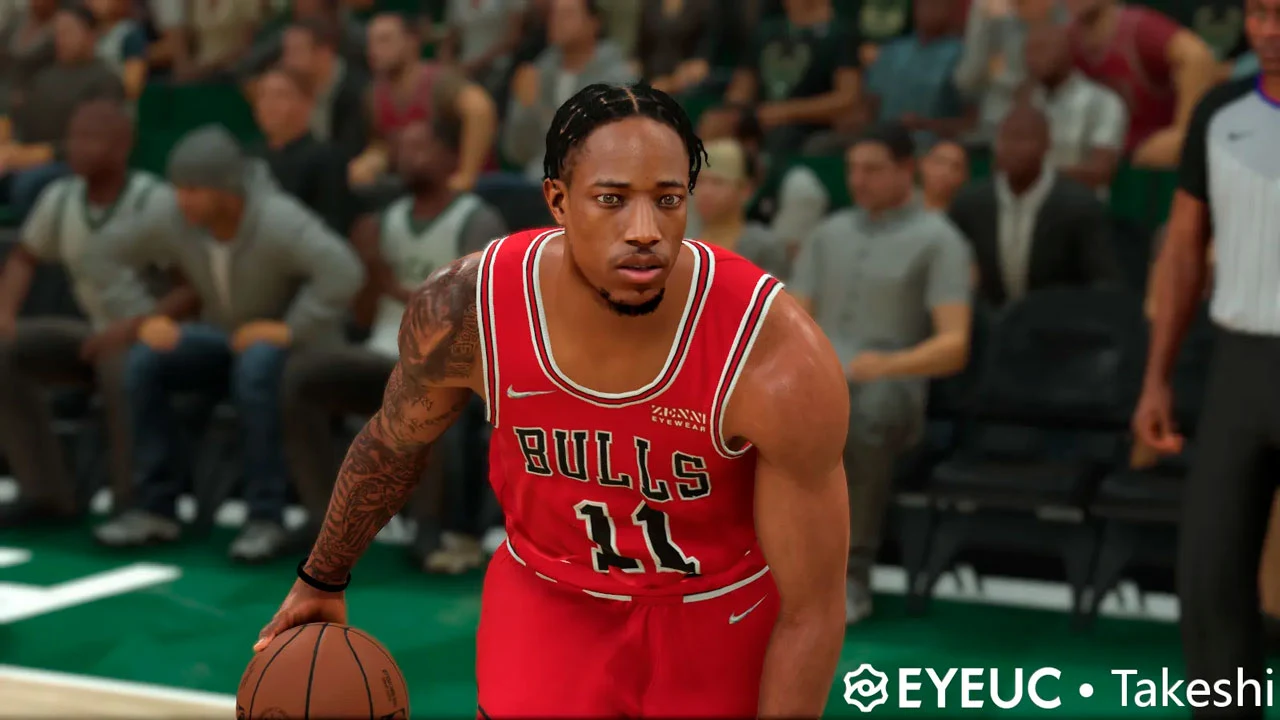 NBA 2K22 DeMar DeRozan Cyberface