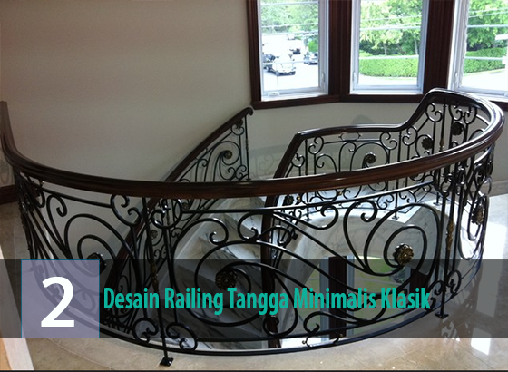tangga rumah minimalis modern spiral
