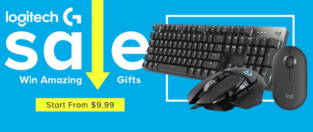 Logitech Sale - Boa promoção na Geekbuying