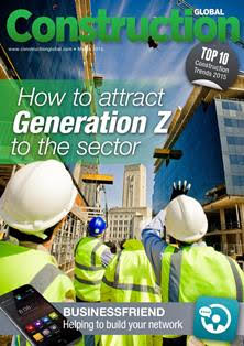 Construction Global - March 2015 | CBR 96 dpi | Mensile | Professionisti | Tecnologia | Edilizia | Progettazione
Construction Global delivers high-class insight for the construction industry worldwide, bringing to bear the thoughts of key leaders and executives on the industry’s latest initiatives, innovations, technologies and trends.
At Construction Global, we aim to enhance the construction media landscape with expert insight and generate open dialogue with our readers to influence the sector for the better. We're pleased you've joined the conversation!