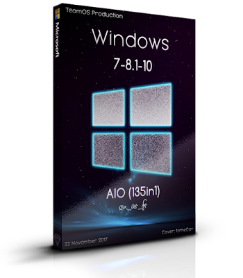 Windows 7-8.1-10 (x86-x64) Aio 135in1