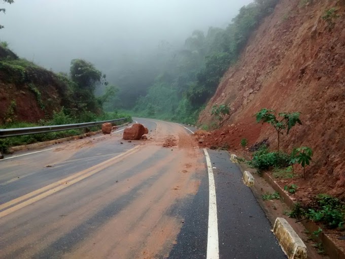 Atenção!!! Ladeira da Lapa que dá acesso a serra da Ibiapaba também passa por problemas devido as chuvas 