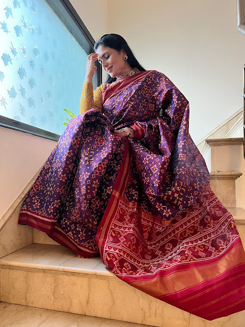 Semi patola saree