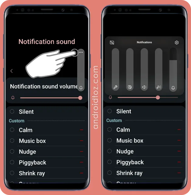 Steps to Adjust Notification Sound Volume Picture
