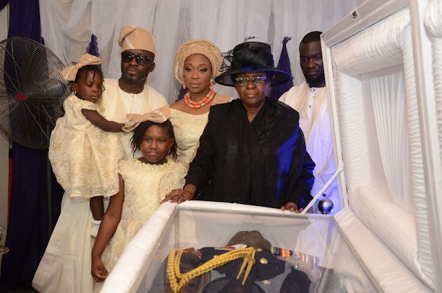 Exclusive Photos From AVM Funsho Martins' Burial