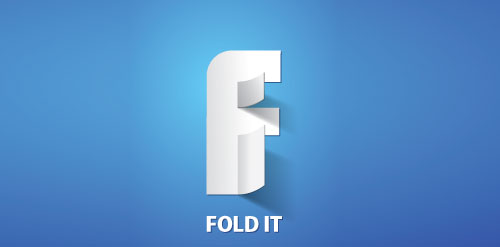 Fold It logo design