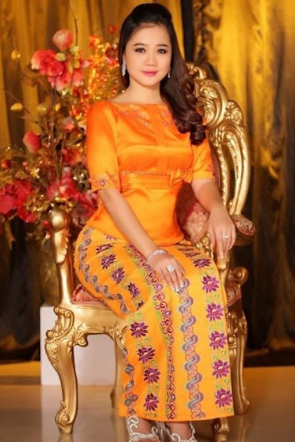 beautiful myanmar actress pa pa win khin