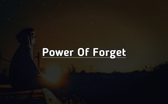 Do we have the power to forget?