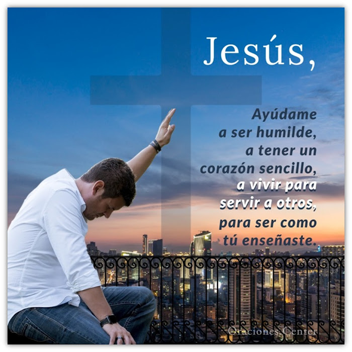 Oración para ser Humilde como Jesús