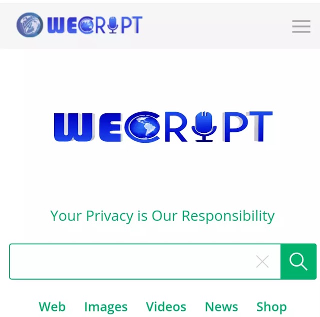 Wecript Search Engines -  Fast Web Browser job application The safest and fastest web browser to protect your privacy in 2021!  