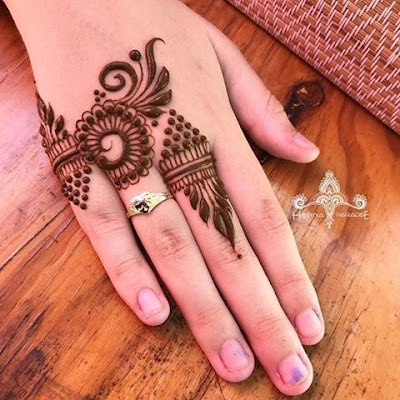 121 Simple Mehndi Designs For Hands Easy Henna Patterns With