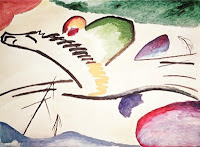 Wassily Kandinsky, "Caballo abstracto" (1911)