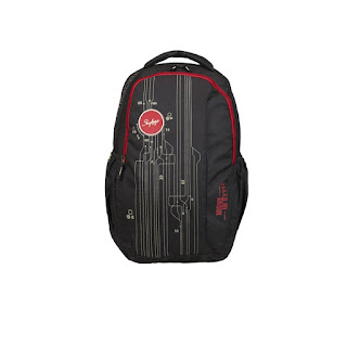  Skybags 33 Ltrs Black Laptop Backpack (BPSPA2BLK)  At 1120/-