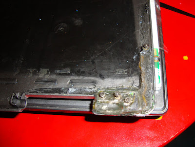 Ноутбук ASUS z99 - восстановить крепление экрана