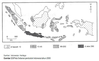 Persebaran Penduduk Indonesia