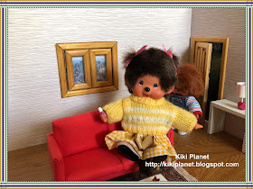 kiki monchhichi halloween chucky, cult of chucky, child's play, wanna play