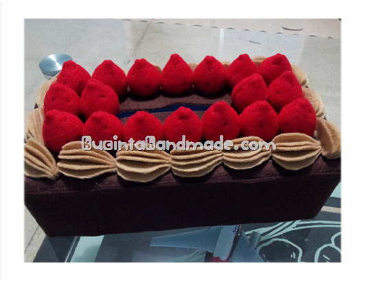 Choco strawberry cake
