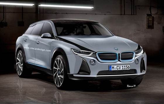 BMW i6 Crossover Pops-Up in New Renderings