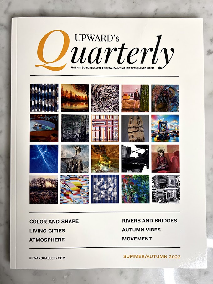 Linder's Artwork and Interview is Published in Upward Gallery Quarterly Magazine