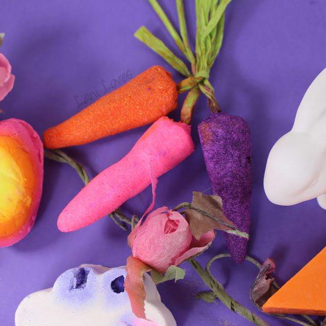 LUSH Easter 2018 Bunch of Carrots Bubble Bar Review