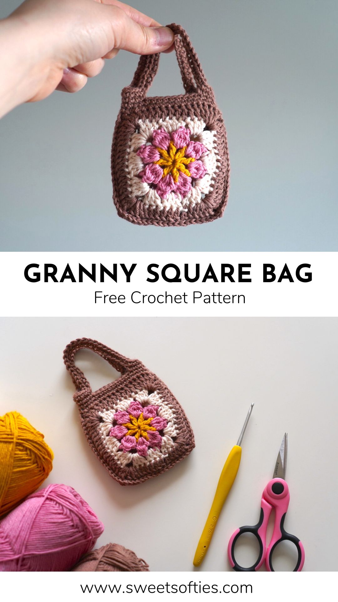 Easy Floral Coin Purse - Free Crochet Pattern - EyeLoveKnots