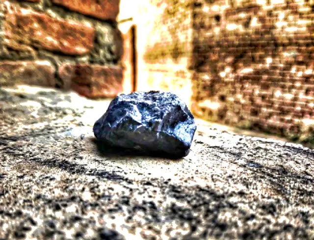 Blue Stone Not a Diamond
