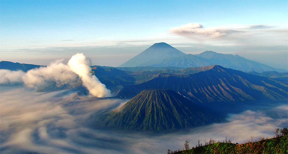Mount Bromo, East Java (Indonesia) -  One Of The Most Active Volcanoes In The World 