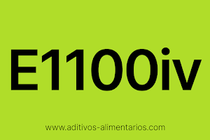 Aditivo Alimentario - E1100iv - Alfa-Amilasa de Bacillus Megaterium