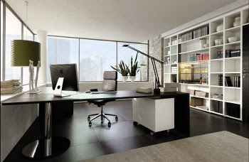 Desain interior kantor minimalis