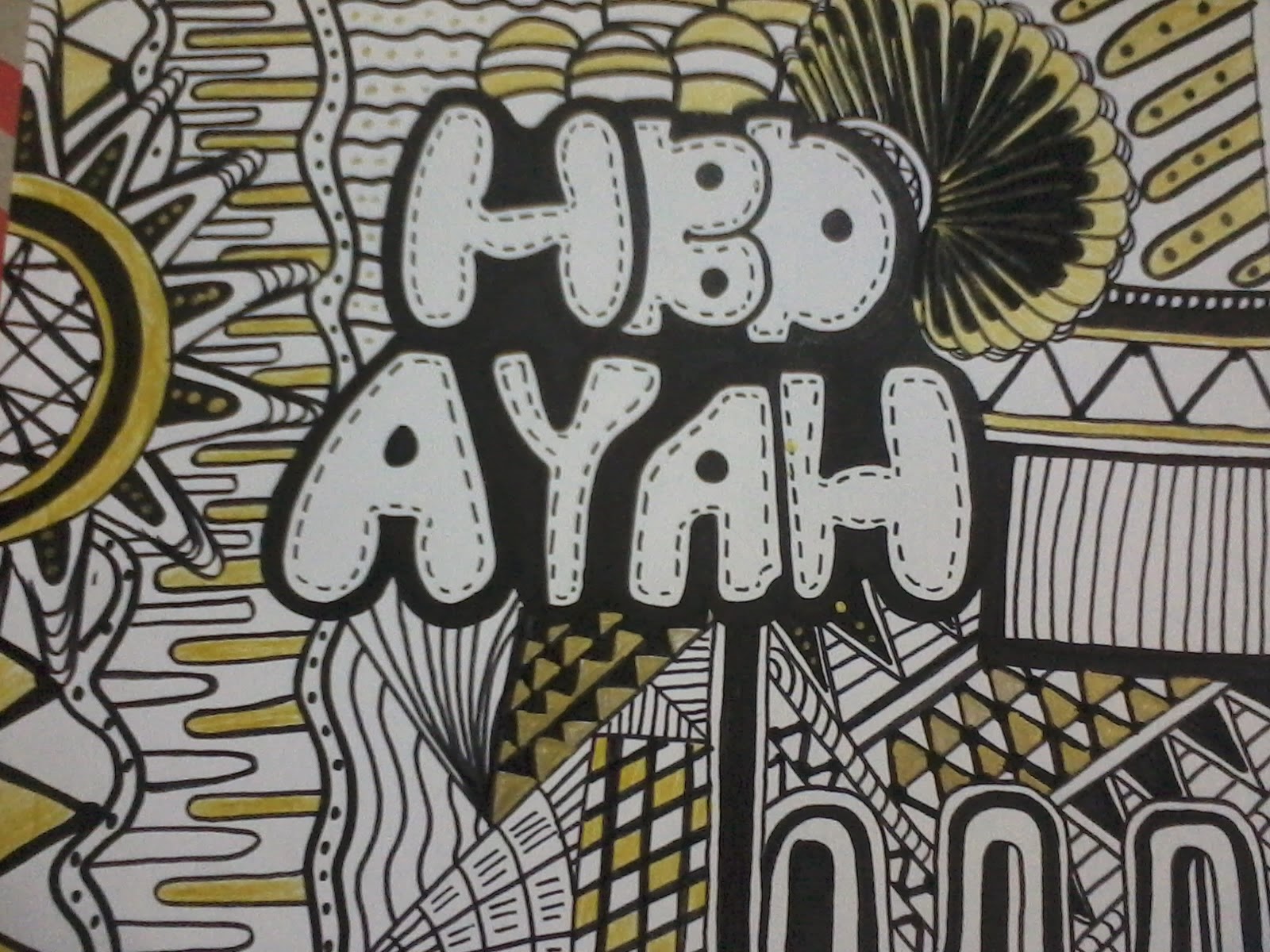 DOODLE ART NAME BY PENI ADYTIA INDONESIA BERKARYA