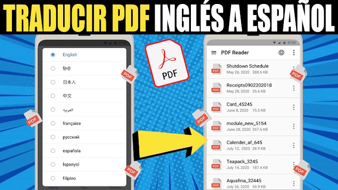 COMO TRADUCIR UN ARCHIVO PDF DESDE ANDROID