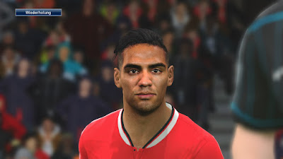 PES 2015 Radamel Falcao Face by Emre Kaya