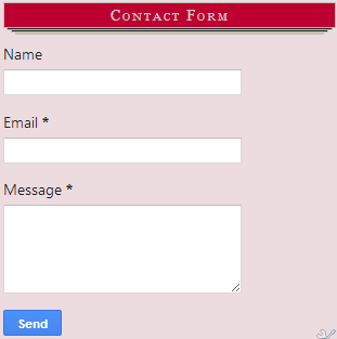 Google Contact Form