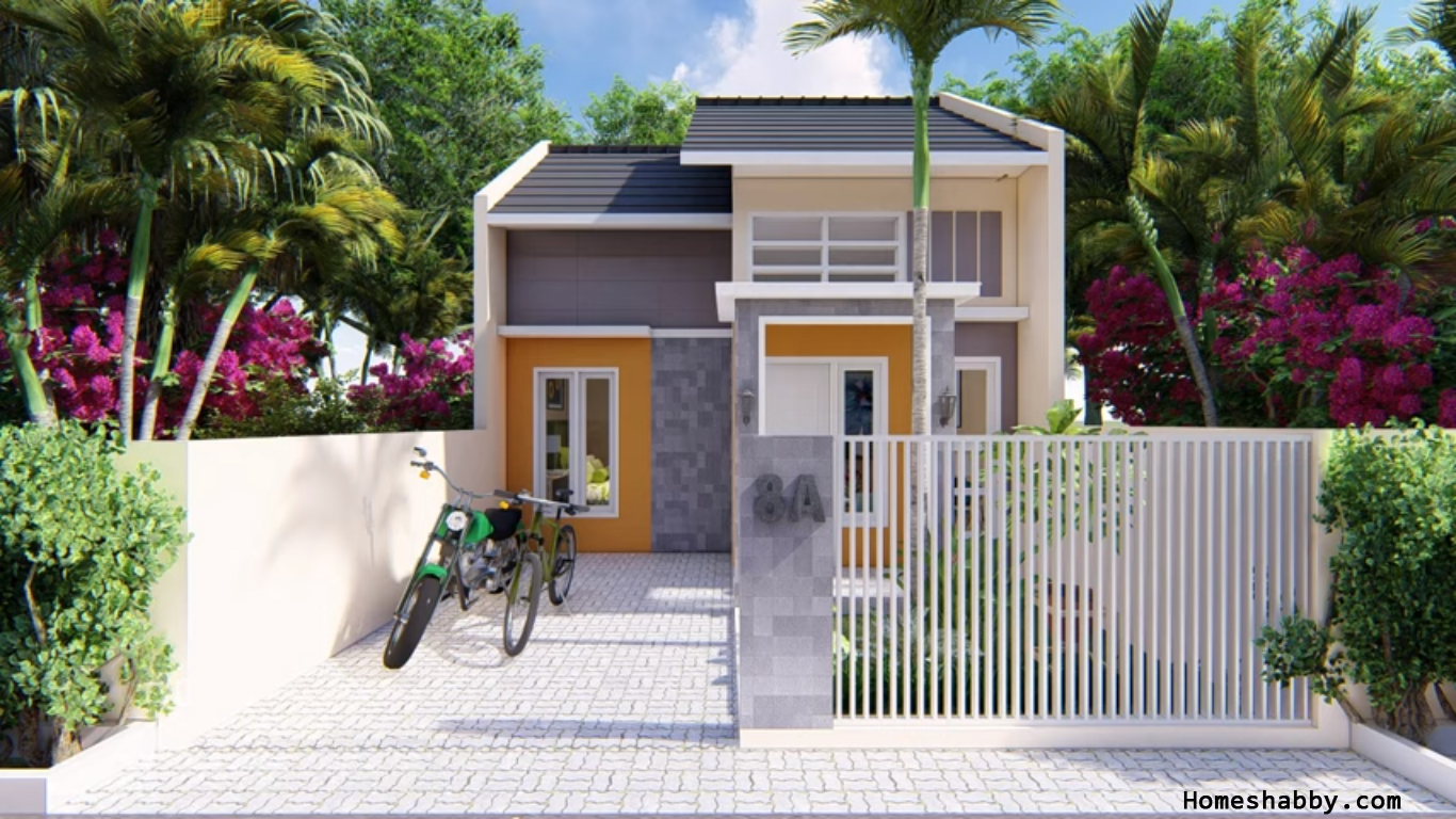 Desain Dan Denah Rumah Minimalis Modern Type 40 Biaya Bangun Hanya 100 Juta Cocok Untuk Keluarga Baru Homeshabbycom Design Home Plans