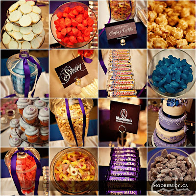 Check out this AMAZING candy cookie buffet