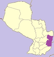 Административная карта Парагвая