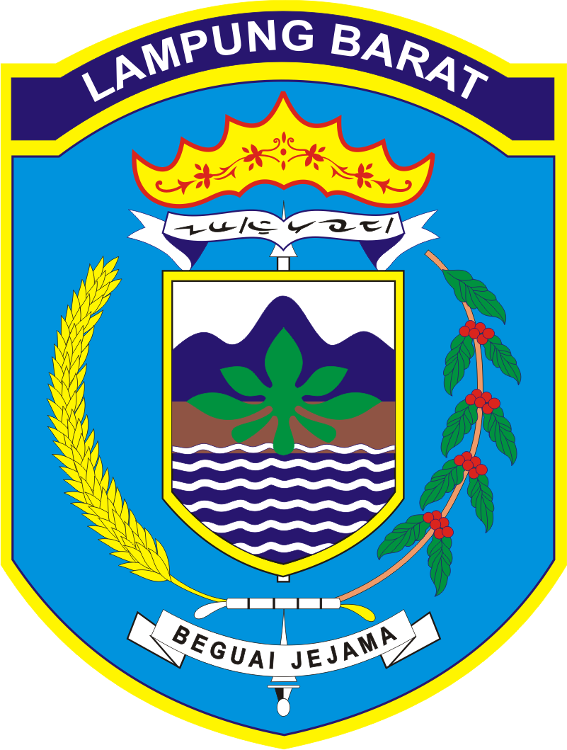 Logo Kabupaten Lampung  Barat Logo Lambang  Indonesia