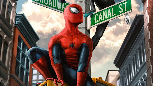 Spiderman 4k Art Wallpaper