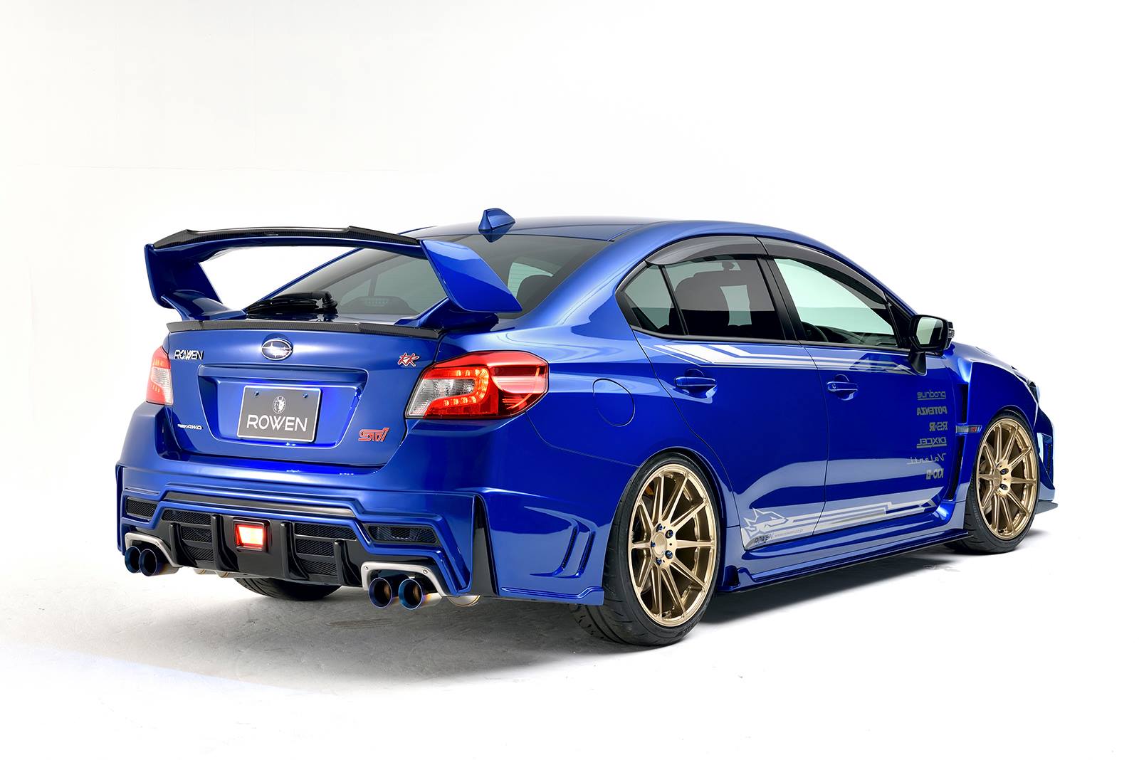 Rowen Racik Body Kit Yang Lebih Agresif Untuk Subaru WRX STI