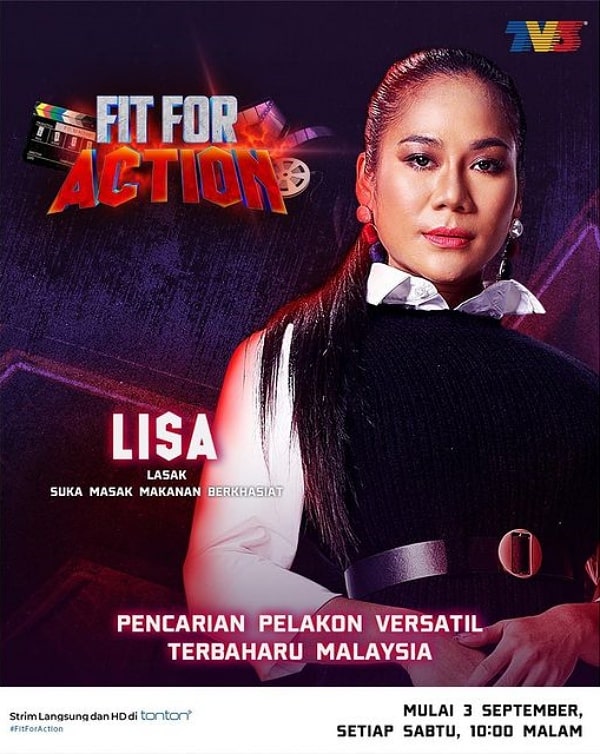 Lisa Peserta Fit For Action TV3