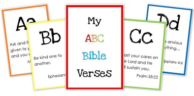 Thy Word ABC Bible  verse  cards
